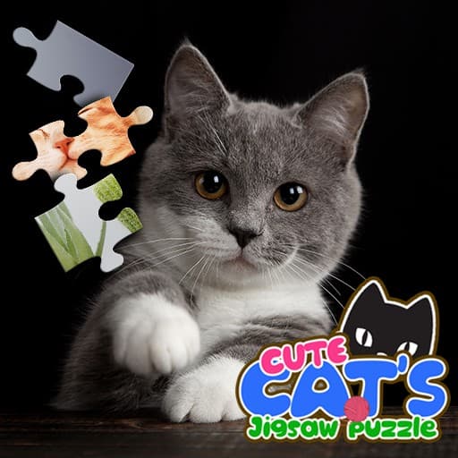 CUTE CATS JIGSAW PUZZLE game thumbnail