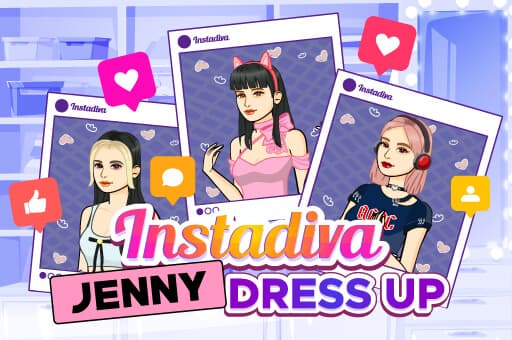 Instadiva Jenny Dress Up game thumbnail