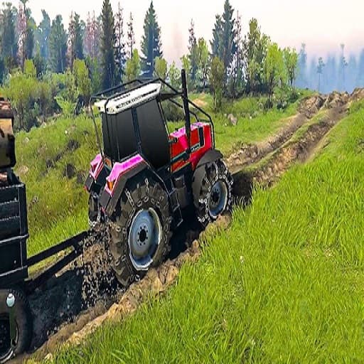 Real Chain Tractor Towing Train Simulator game thumbnail