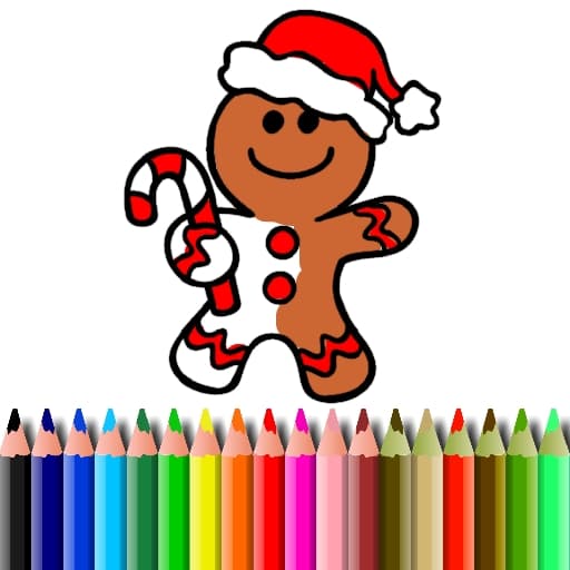 BTS Christmas Cookies Coloring game thumbnail