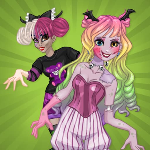 Princess Cute Zombies April Fun game thumbnail
