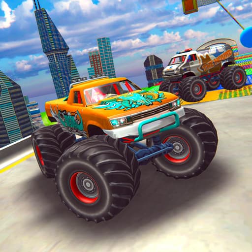 Impossible Monster Truck race Monster Truck Games 2021  game thumbnail
