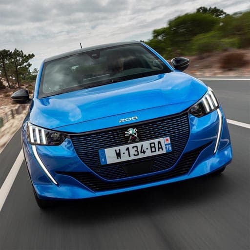 Peugeot e208 Puzzle game thumbnail