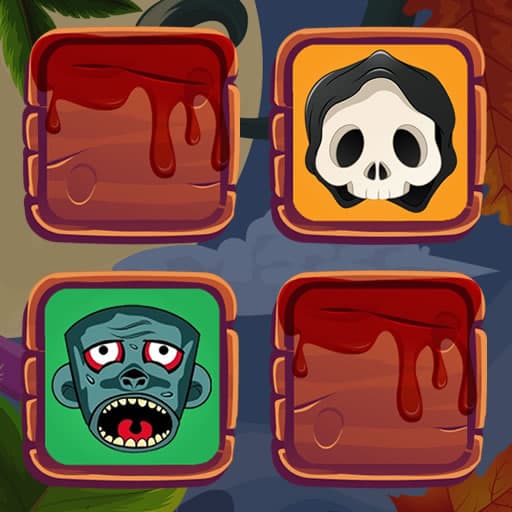 Halloween Faces Memory game thumbnail