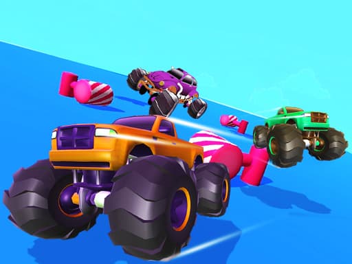 Fall Cars Ultimate Knockout Race game thumbnail