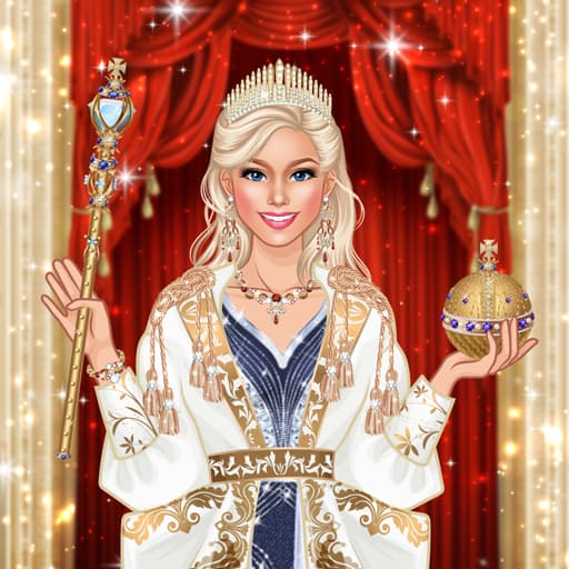 Queen Fashion Salon Royal Dress Up game thumbnail