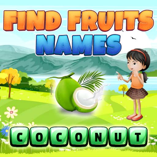 Find Fruits Names game thumbnail