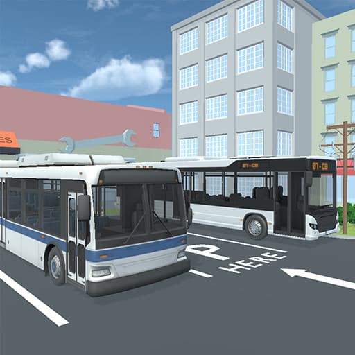 City Bus Parking Simulator Challenge 3D game thumbnail