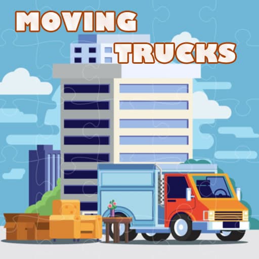 Moving Trucks Jigsaw game thumbnail