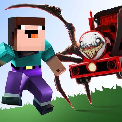 Noob VS. Spider Train game thumbnail