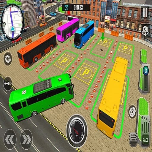 Bus City Parking Simulator game thumbnail