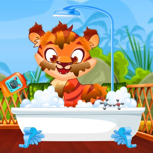 Cute Tiger Cub Care game thumbnail