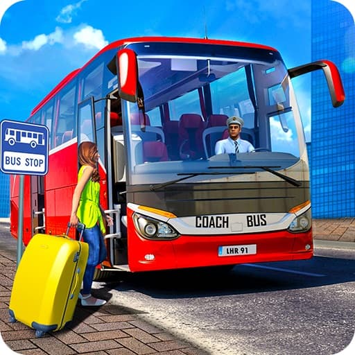 Euro Coach Bus City Extreme Driver game thumbnail