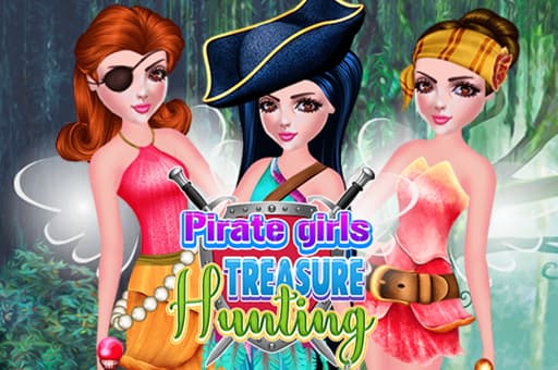 Pirate Girls Treasure Hunting game thumbnail