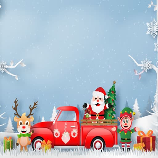 Christmas Trucks Differences game thumbnail
