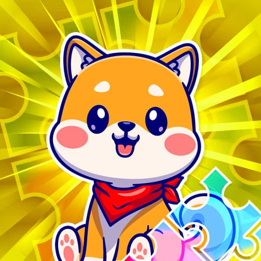 Cute Puppies Puzzle game thumbnail