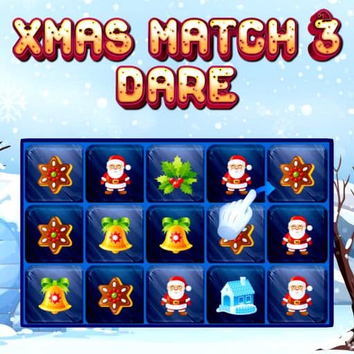 Xmas Match 3 Dare game thumbnail