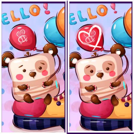 Valentine 5 Diffs game thumbnail