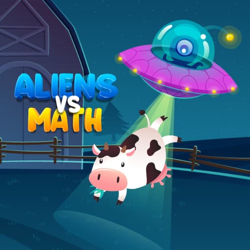 Aliens Vs Math game thumbnail