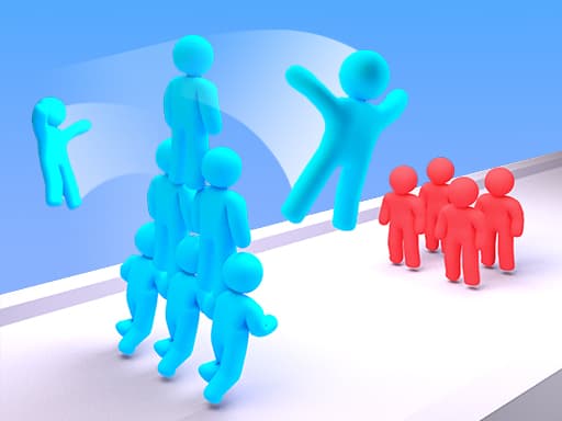 Crowd Stack Race 3D game thumbnail