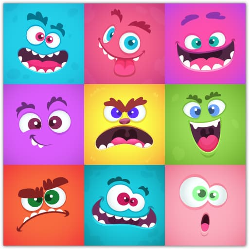 Monsters Color Fill game thumbnail