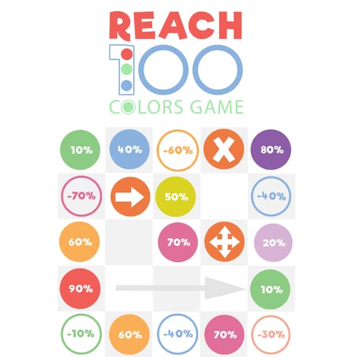 Reach 100 Colors Game game thumbnail