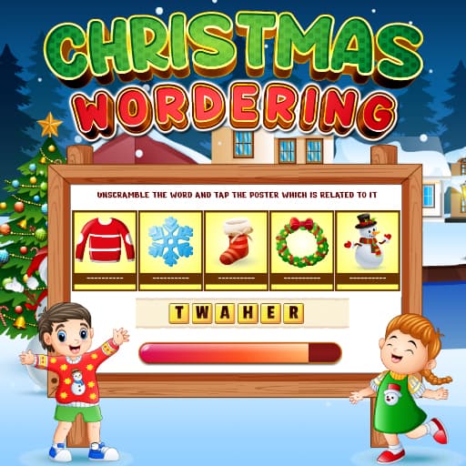 Xmas Wordering game thumbnail