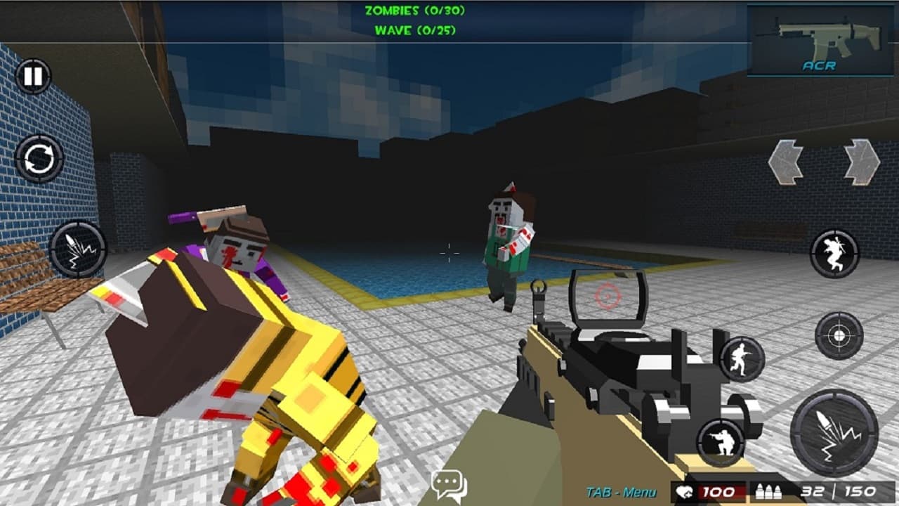 Survival shooting war game pixel gun apocalypse 3 game thumbnail