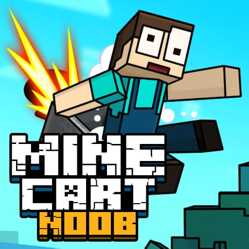 Mine Cart Noob game thumbnail