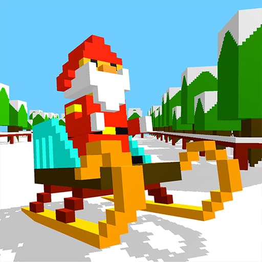 Sliding Santa Clause game thumbnail