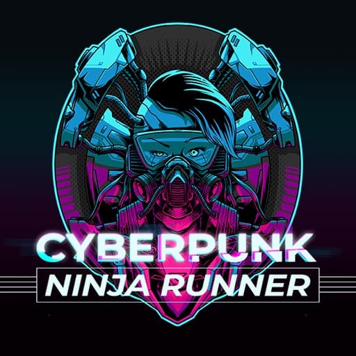 Cyberpunk Ninja Runner game thumbnail