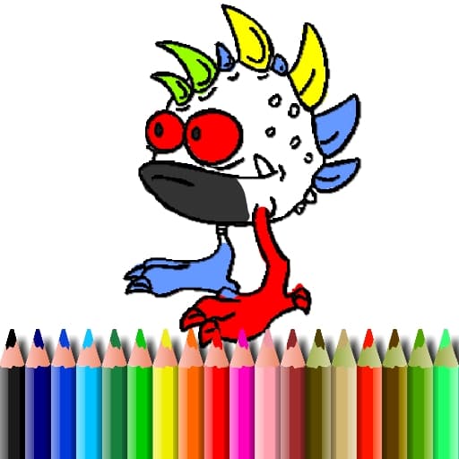 BTS Halloween Coloring Book game thumbnail