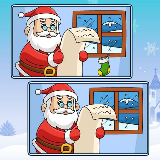 Christmas Spot the Difference game thumbnail