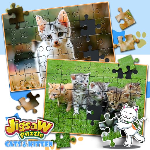 Jigsaw Puzzle Cats & Kitten game thumbnail