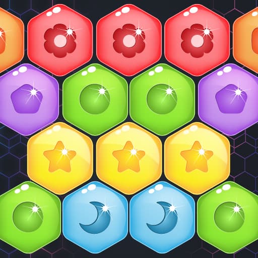 Sweet Candy Hexa Puzzle game thumbnail