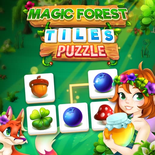 Magic Forest Tiles Puzzle game thumbnail