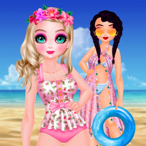 Princess Kawaii Swimwear game thumbnail