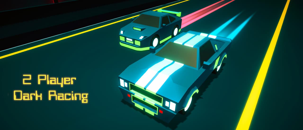 2 Player Dark Racing game thumbnail