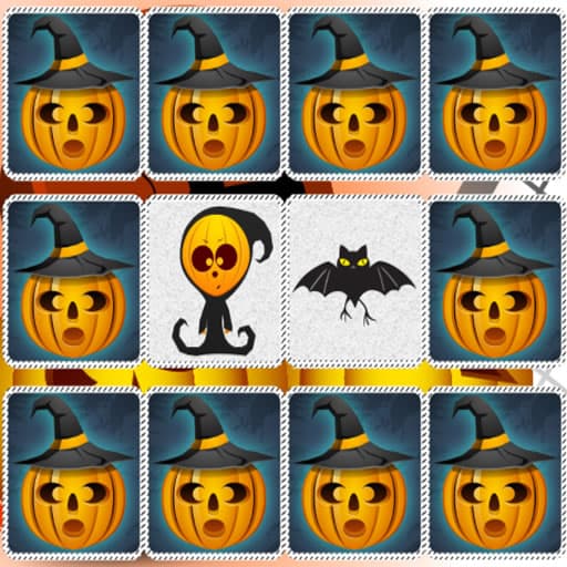 Memory Kids Halloween Game game thumbnail