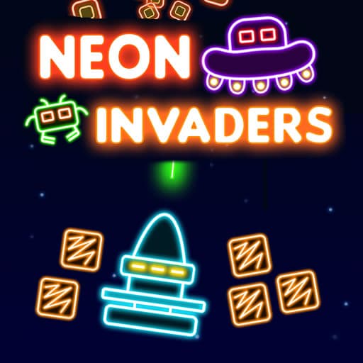 Neon Invaders game thumbnail