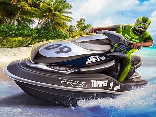 Jet Ski Racing Games: Water Boat mania game thumbnail