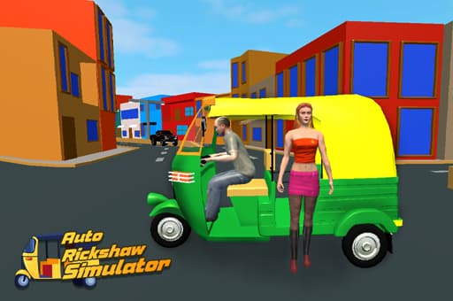 Auto Rickshaw Simulator game thumbnail