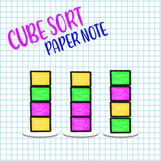 Cube Sort Paper Note game thumbnail