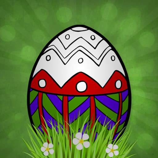 Handmade Easter Eggs Coloring Book game thumbnail