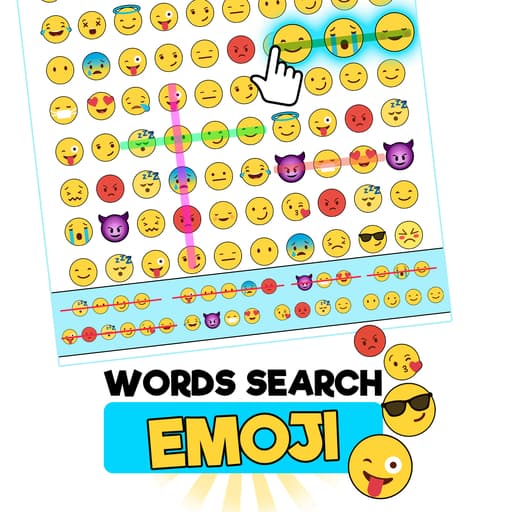 Word Search Emoji edition game thumbnail