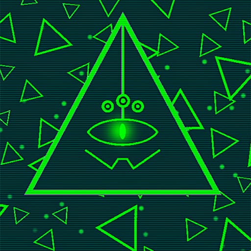 Neon Cube Escape - story pixel avoid-em-up game thumbnail