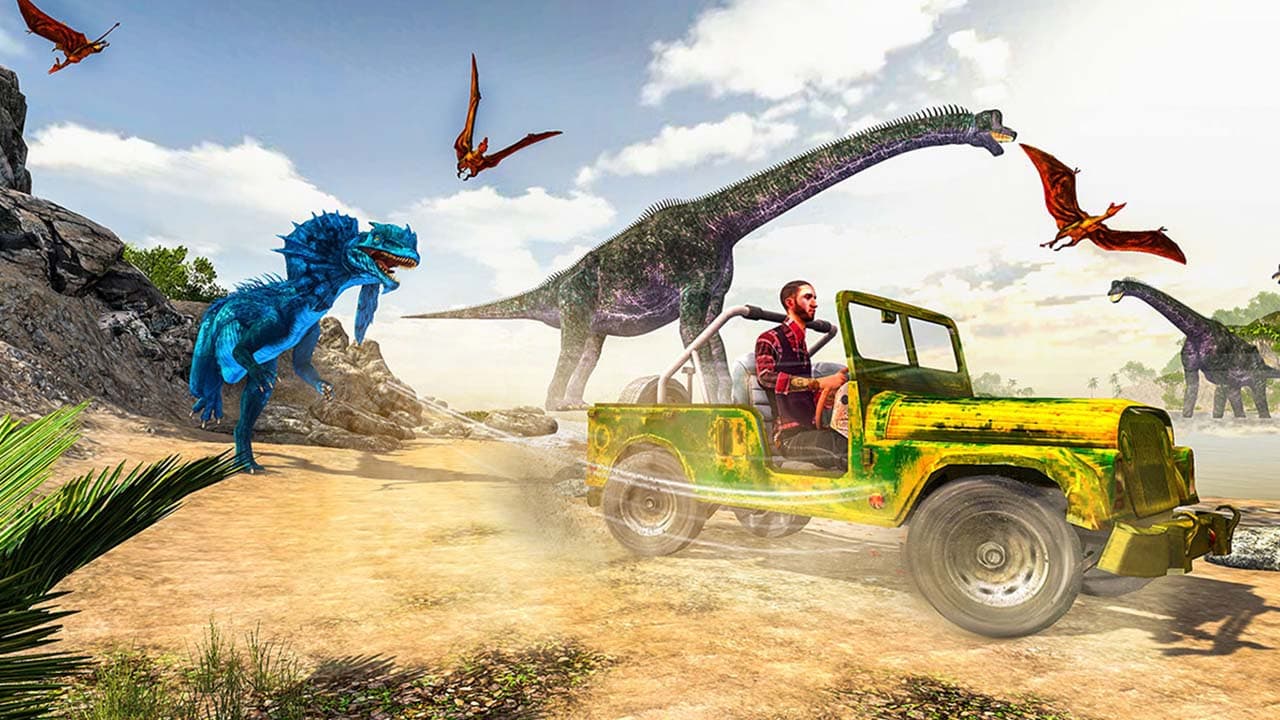 DEADLY Dinosaur Hunter Shooter game thumbnail