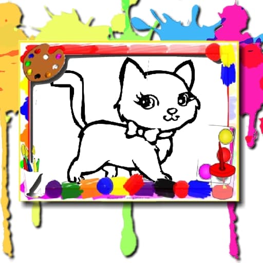 Sweet Cats Coloring game thumbnail