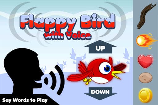 Flappy Bird with Voice game thumbnail