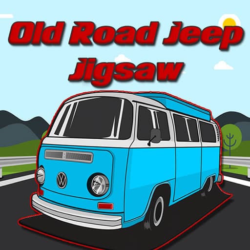 Old Road Jeep Jigsaw game thumbnail